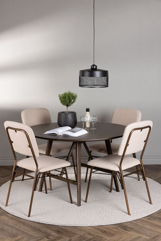 Venture Home Matgrupp Kaseindon med stolarna Seda