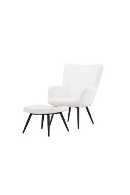 Venture Home Como Fåtölj med Fotpall
