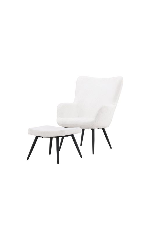 Venture Home Como Fåtölj med Fotpall