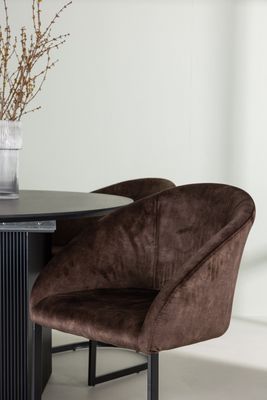 Venture Home Matgrupp Matilda med Stolar Evening