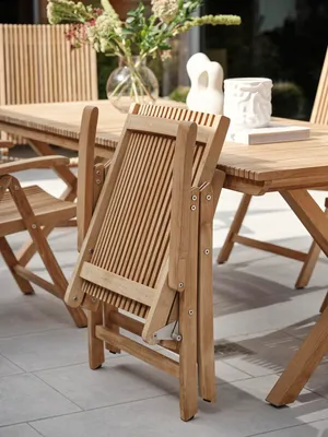 Brafab Julita Positionsstol i Naturteak