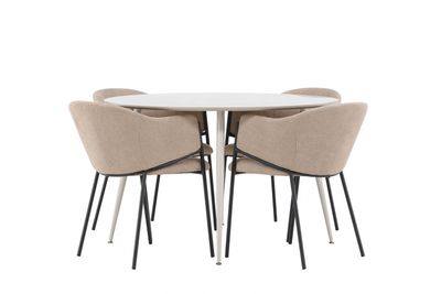 Venture Home Plaza Matbord med Evelina Matstol