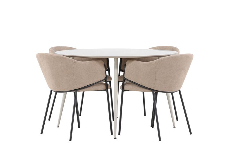 Venture Home Plaza Matbord med Evelina Matstol