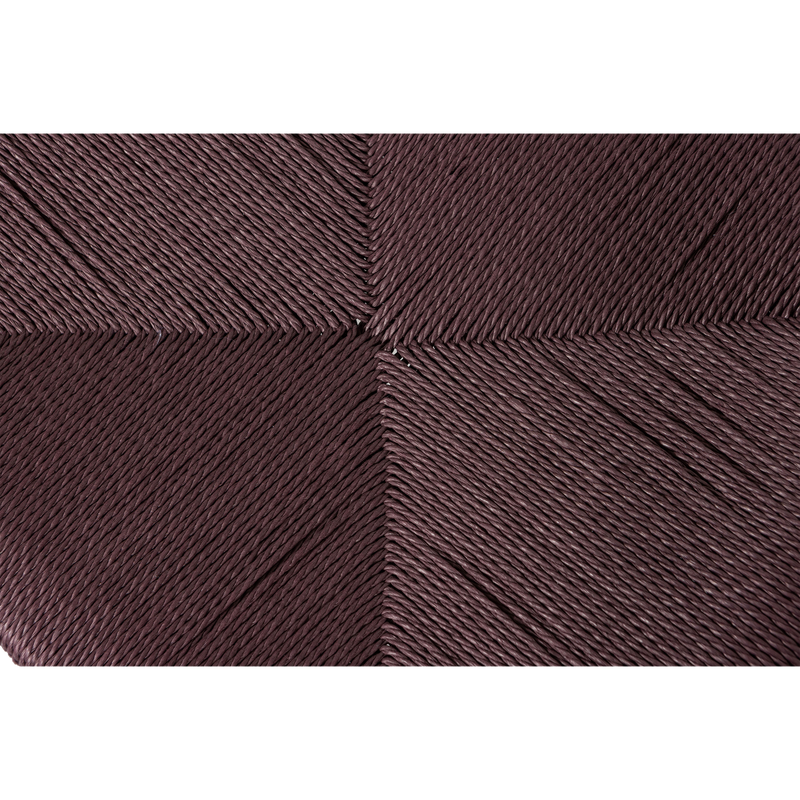 vtwonen Embrace matstol med flätad sits i bokträ mörkbrun 2 st