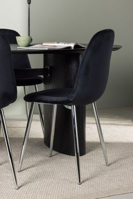 Venture Home Matgrupp Isolde med stolarna Polar