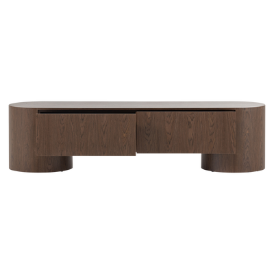 WOOOD VELARI TV-bänk i brun träfanér