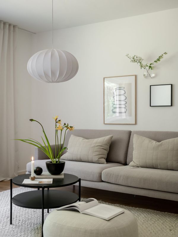 PR Home Hilma Takskärm Franza Vit 40 cm