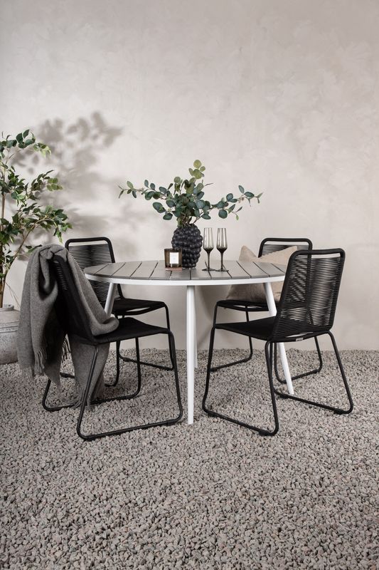 Venture Home Break Rund Matgrupp