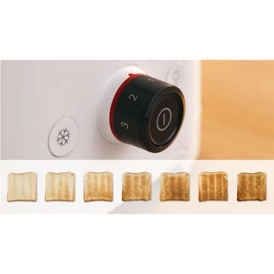 Bosch Brödrost TAT3M121 Vit 950W med Bagels Funktion