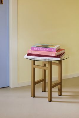 Hübsch Elevate Sidobord Oliv