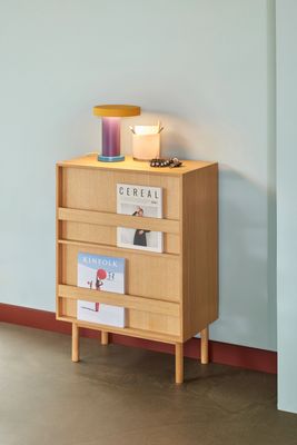 Hübsch Magic Bordslampa Lila/Gul