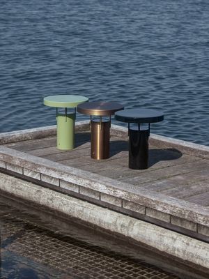 Hübsch BringMe Bärbar Lampa Bränd mässing