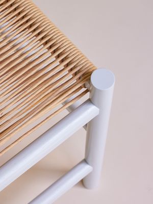 Hübsch Heritage Bänk Liten Ljusgrå