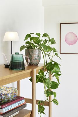 Hübsch Salon Bärbar Lampa Svart