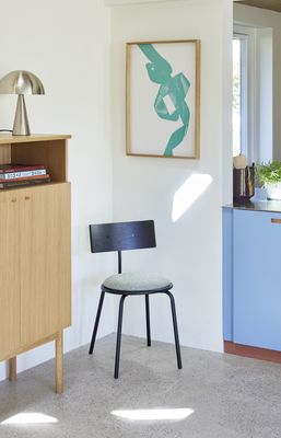 Hübsch Mush Bordslampa Mini Nickel