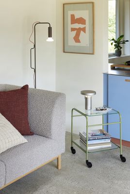 Hübsch Ido Golvlampa Brun