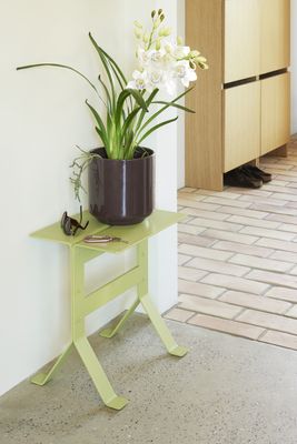 Hübsch Fold Sidobord Ljusgrön