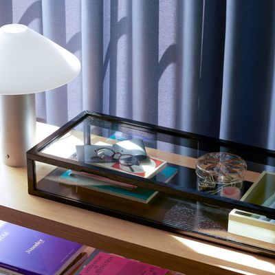 Hübsch Orbit Bordslampa Metallisk silver
