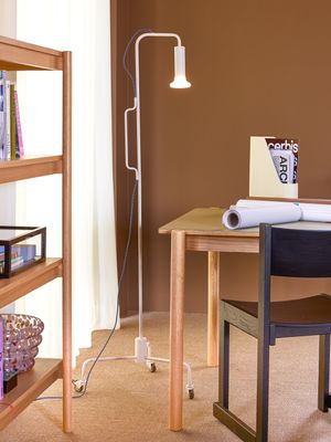 Hübsch Ido Golvlampa Ljusgrå