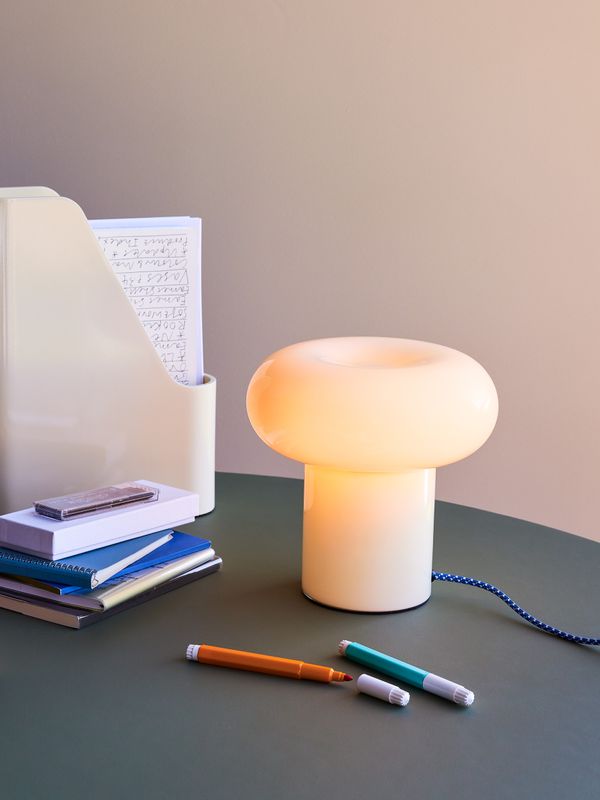 Hübsch Hues Bordslampa Ljusgrön