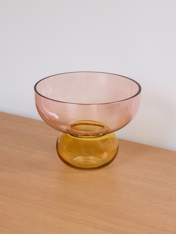 Hübsch Show Vas Rosa/Bärnsten