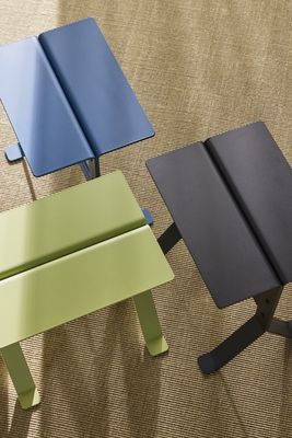 Hübsch Fold Sidobord Svart