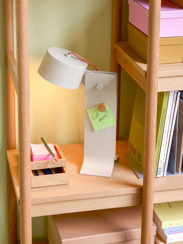 Hübsch Crea Bordslampa Sand