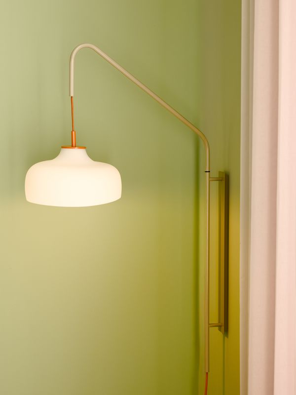Hübsch Current Vägglampa Sand