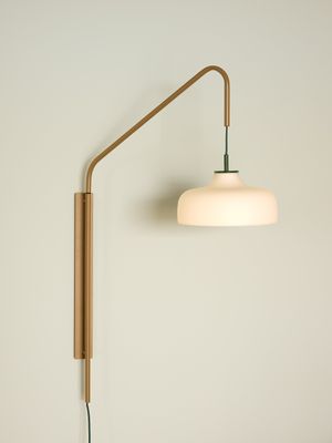 Hübsch Current Vägglampa Grön