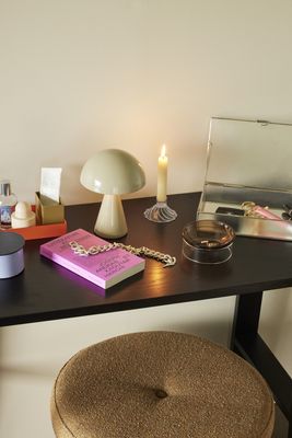 Hübsch Mush Bärbar Lampa Ljus Sand