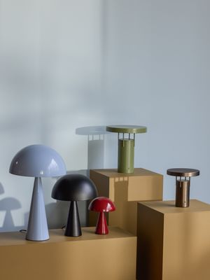 Hübsch BringMe Bärbar Lampa Mini Bronsfärgad mässing