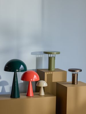 Hübsch BringMe Bärbar Lampa Mini Bronsfärgad mässing
