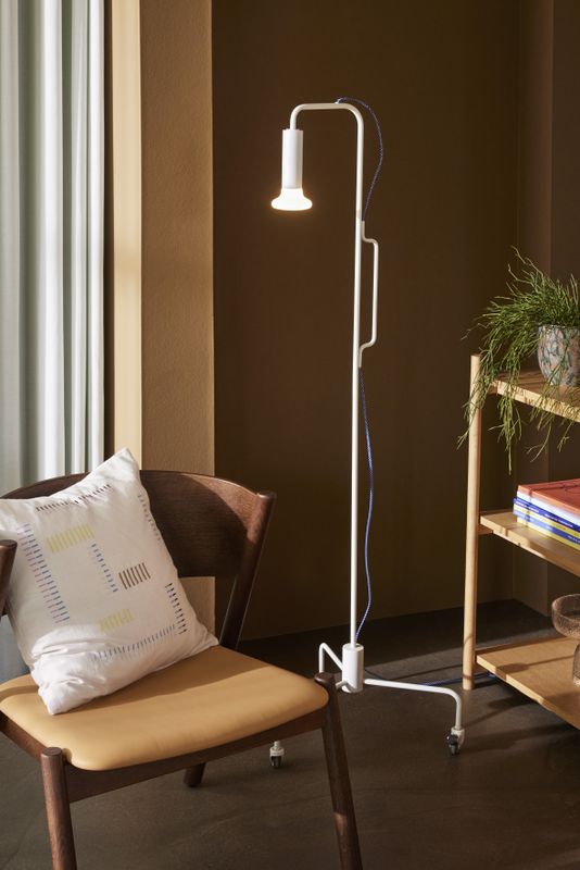 Hübsch Ido Golvlampa Ljusgrå