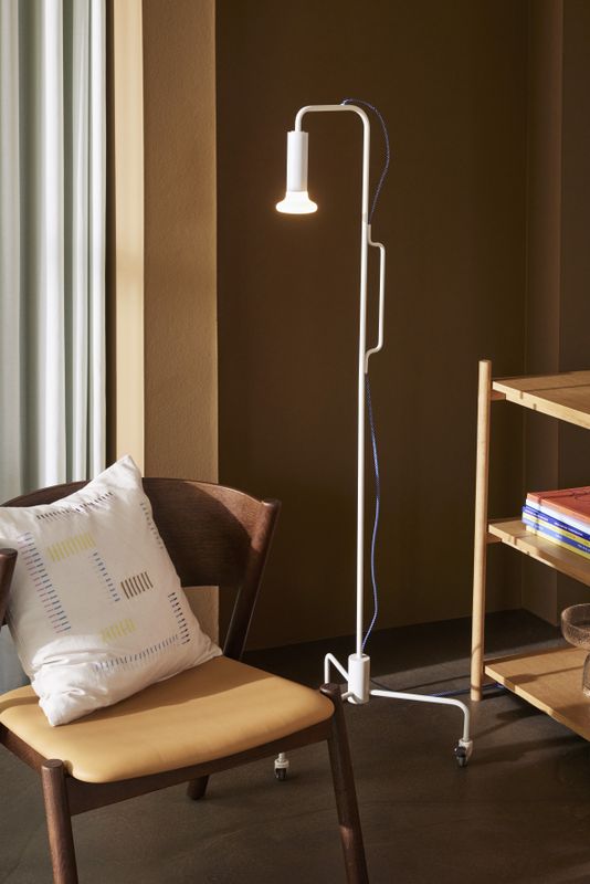 Hübsch Ido Golvlampa Ljusgrå