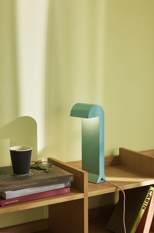 Hübsch Soothe Bordslampa Turkos
