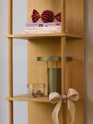 Hübsch BringMe Bärbar Lampa Mini Metallisk Mörkgrön