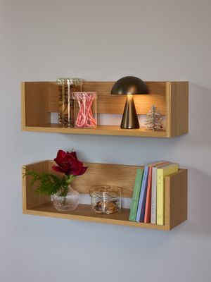 Hübsch Mush Bärbar lampa Bränd mässing