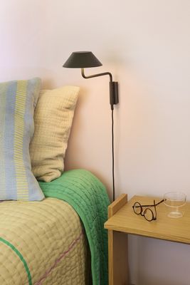 Hübsch Vägglampa Svart
