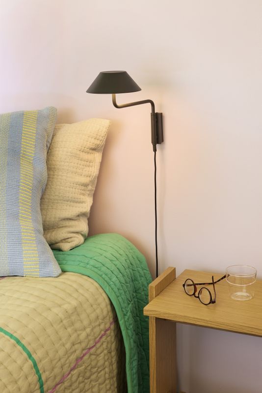 Hübsch Vägglampa Svart