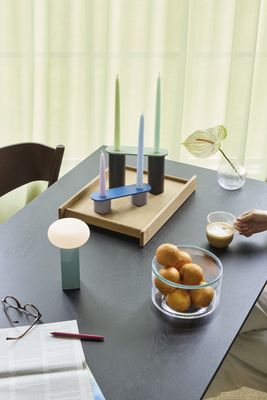 Hübsch Modu Ljusstakar Flerfärgad (set om 2)