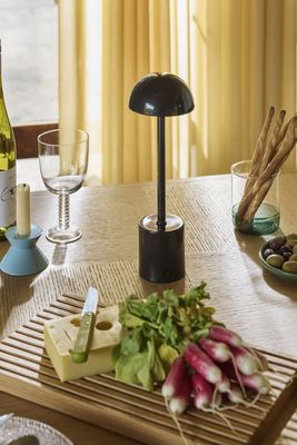 Hübsch Taten Bärbar Lampa Svart