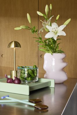 Hübsch Taten Bärbar Lampa Mässing