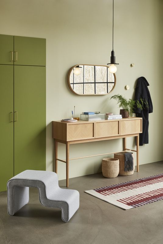 Hübsch Svarta Korgar Natur (set om 3)