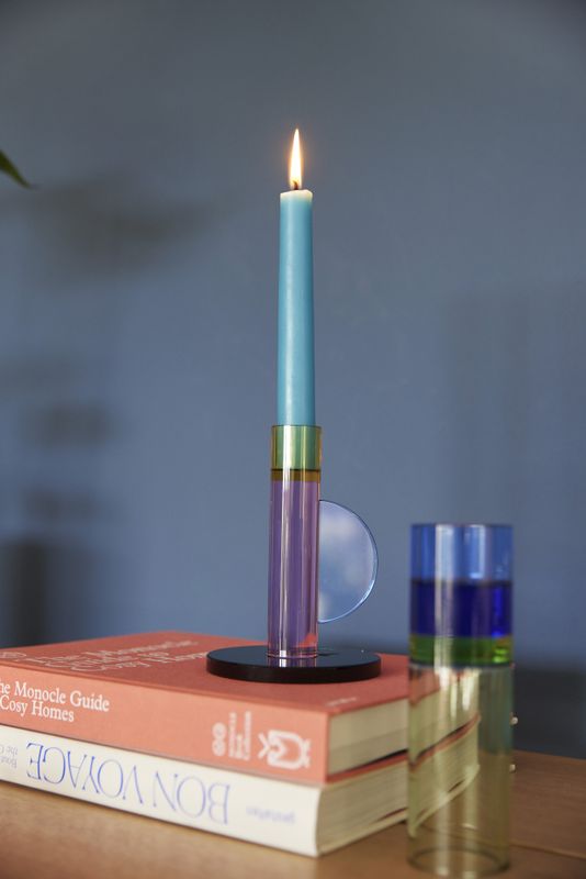 Hübsch Astro Ljusstake Rosa