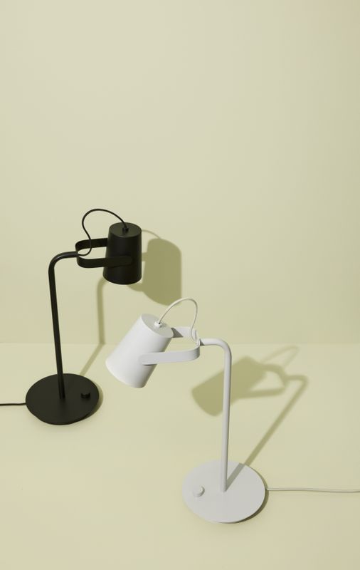 Hübsch Ardent Bordslampa Ljusgrå