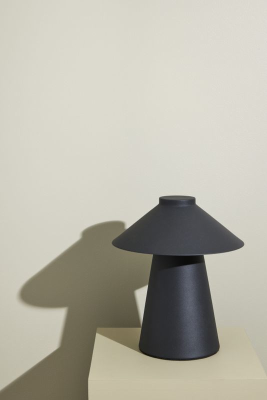 Hübsch Chipper Bordslampa Svart
