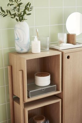 Hübsch Cube Konsolbord Natur