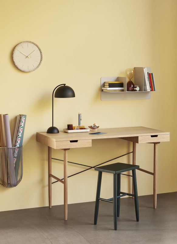 Hübsch Form Bordslampa Svart