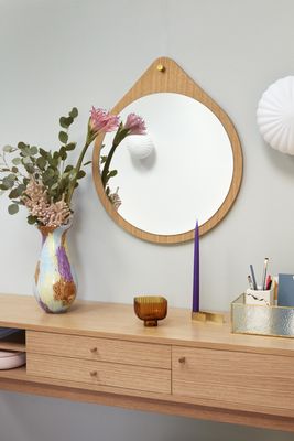Hübsch Kumu Lampa Ø18 Vit