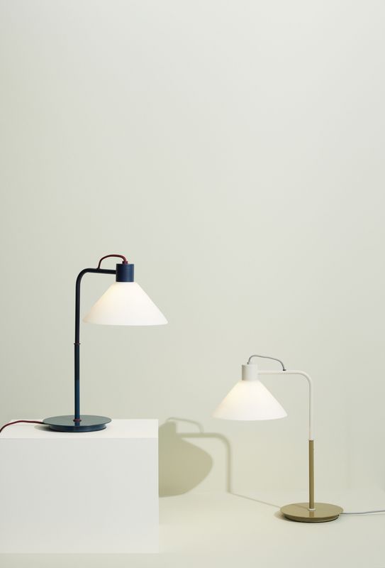 Hübsch Spot Bordslampa Blå